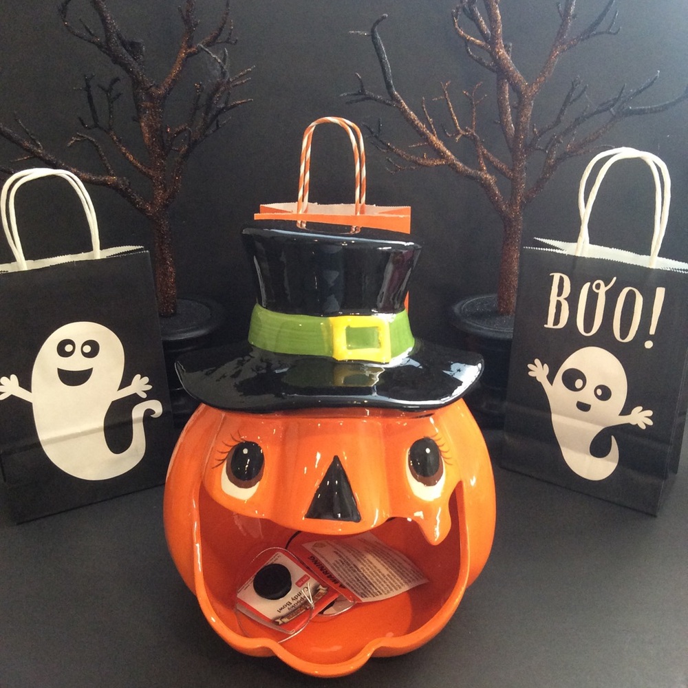 New Vary Fun Halloween 🎃 Pumpkin Candy Dish